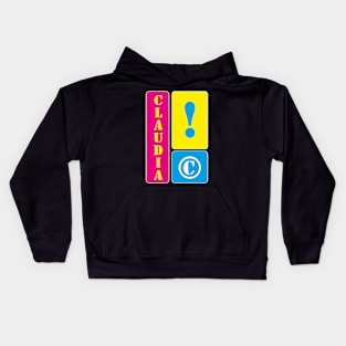 My name is Claudia Kids Hoodie